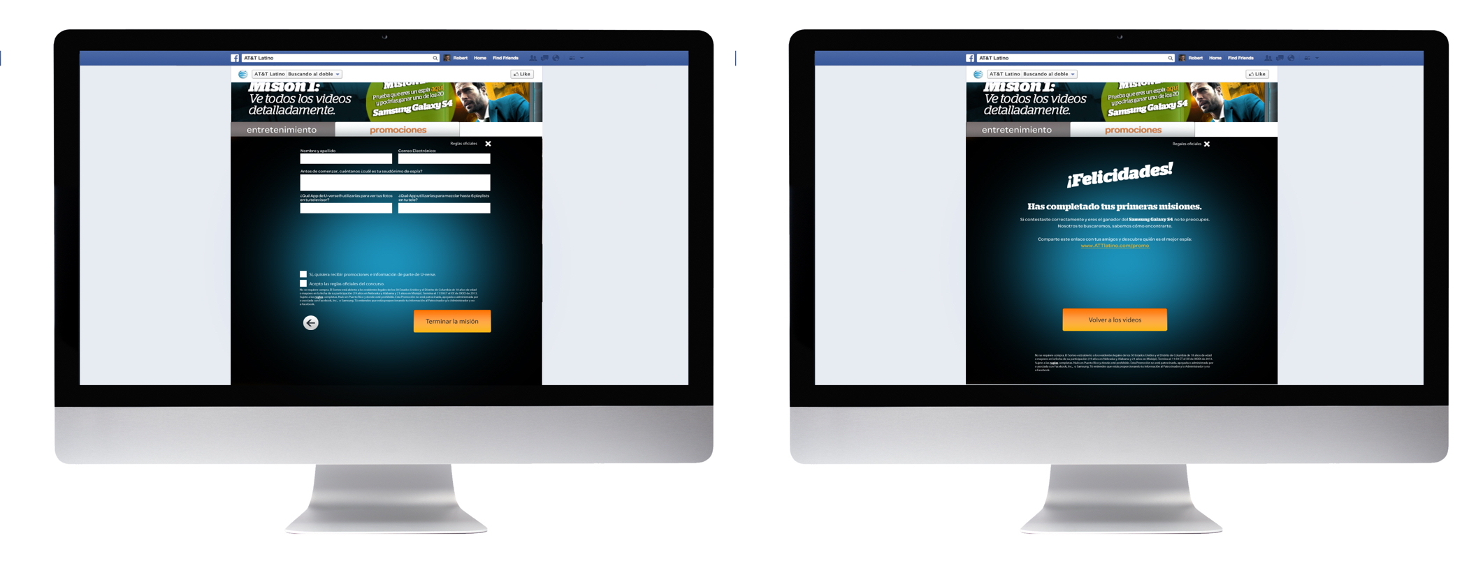 AT&T Facebook Application